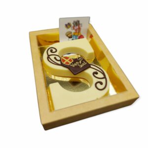 Chocolade letter, 100 gram wit