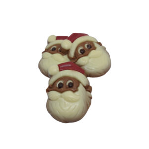 Kerstman kop figuurtje, melk
