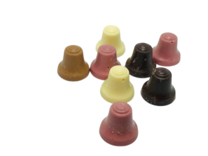 Mini klokjes massief, Wit